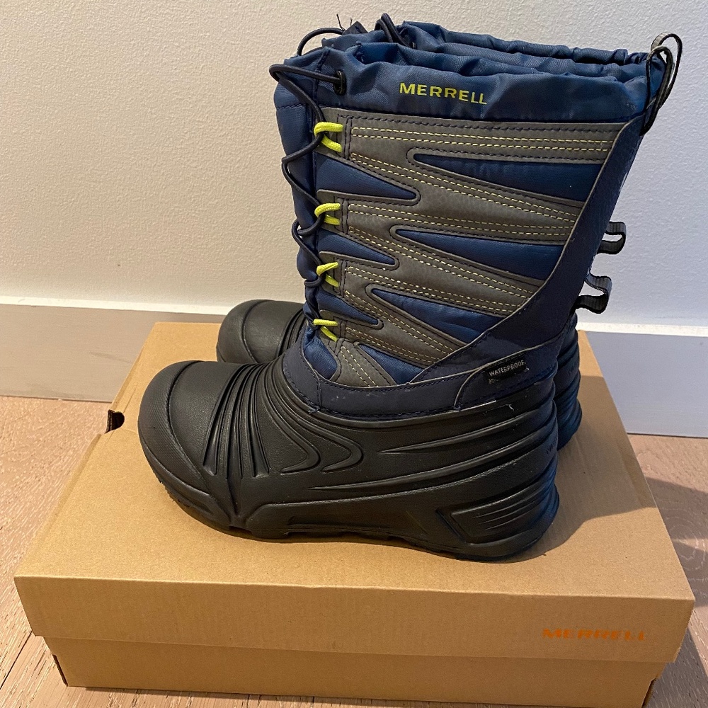 Merrell Snow Quest Lite 3.0 Waterproof Boots, Size 3